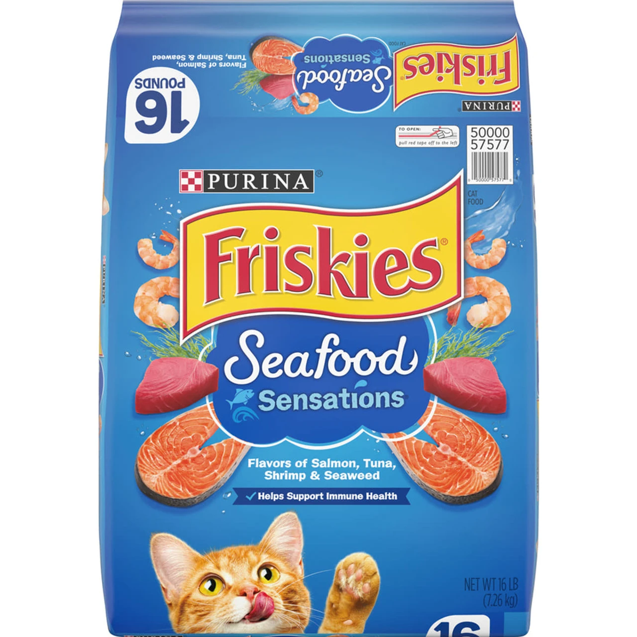 Purina Friskies Seafood Sensations - 16 Lb 1 Purina Friskies Seafood Sensations - 16 Lb