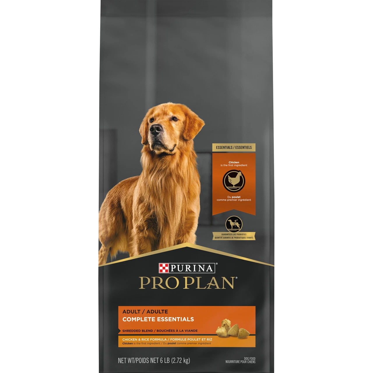 Purina Pro Plan Adult Complete Essentials Shredded Blend Chicken & Rice- 6 Lb 1 Purina Pro Plan Adult Complete Essentials Shredded Blend Chicken & Rice- 6 Lb