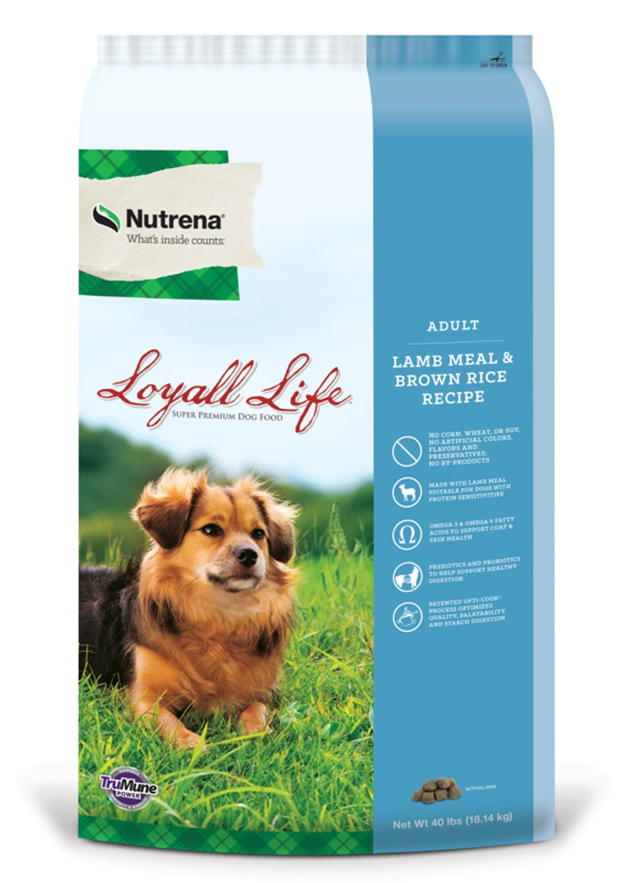 Nutrena Loyall Life Adult Lamb Meal & Rice Dog Food - 40 Lbs 1 Nutrena Loyall Life Adult Lamb Meal & Rice Dog Food - 40 Lbs
