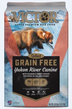 Victor Yukon River Salmon & Sweet Potato - 30 Lb. Bag