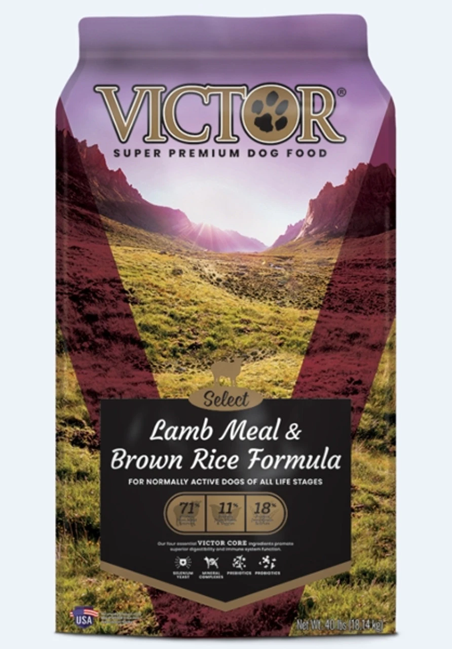 Victor Dog Food Lamb & Brown Rice Adult Dry Dog Food - 40 Lb. 1 Victor Dog Food Lamb & Brown Rice Adult Dry Dog Food - 40 Lb.