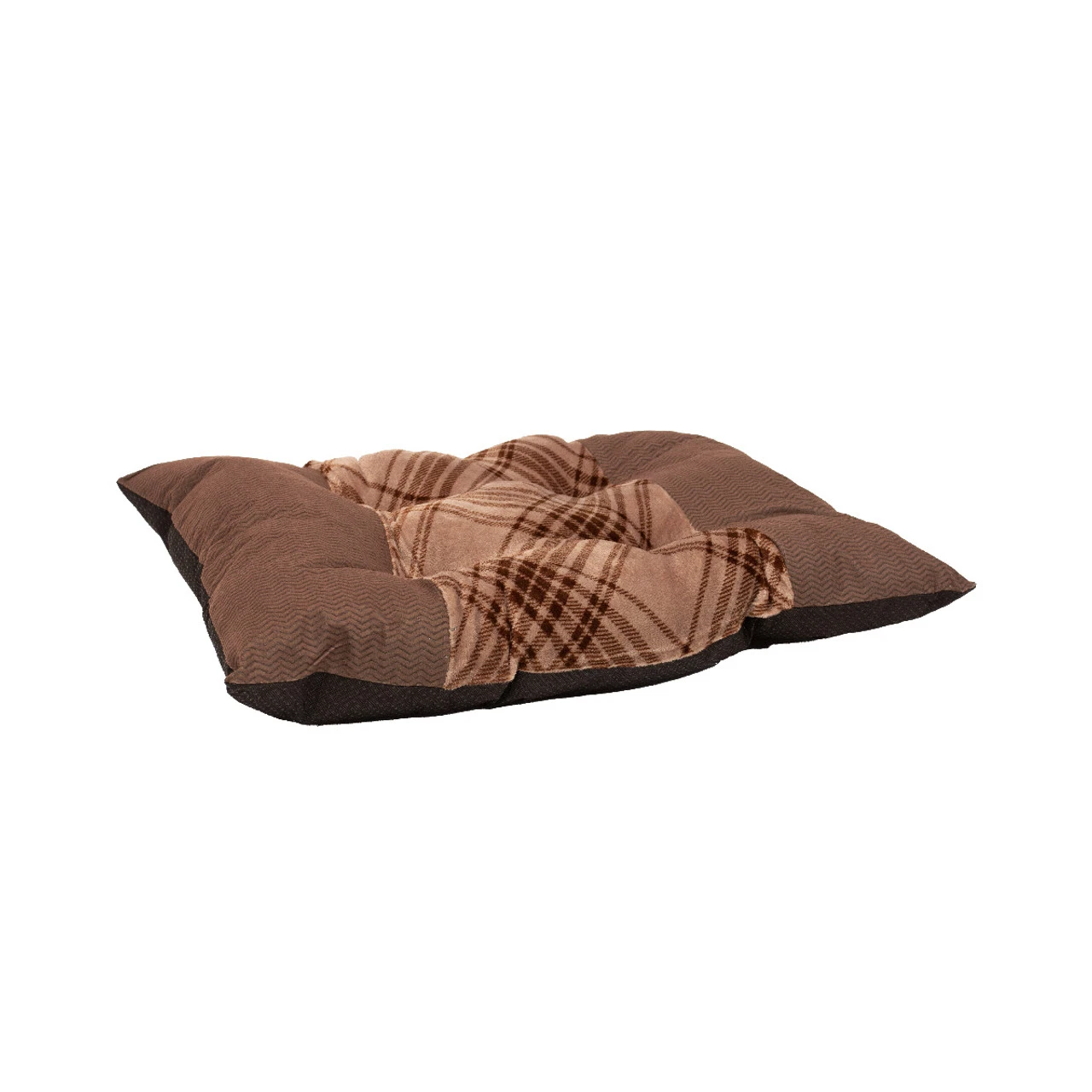 25X35 Tufted Plus Pillow Dog Bed - ASSORTED 3 25X35 Tufted Plus Pillow Dog Bed - ASSORTED - Image 3