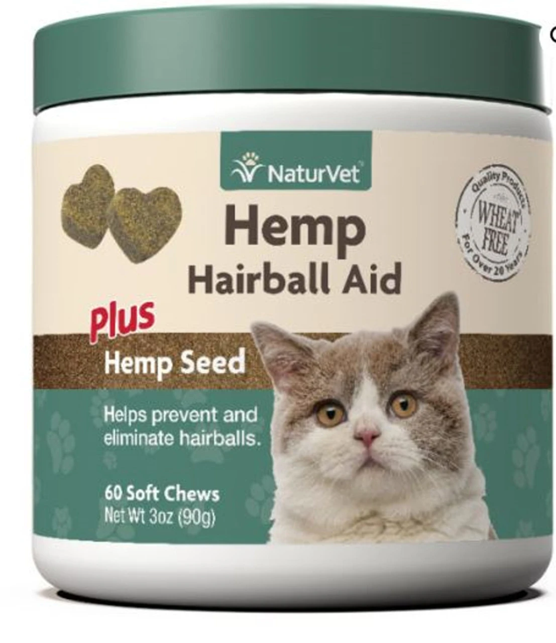 NaturVet Natural Hairball Aid Cat Gel 60 CT. 1 NaturVet Natural Hairball Aid Cat Gel 60 CT.