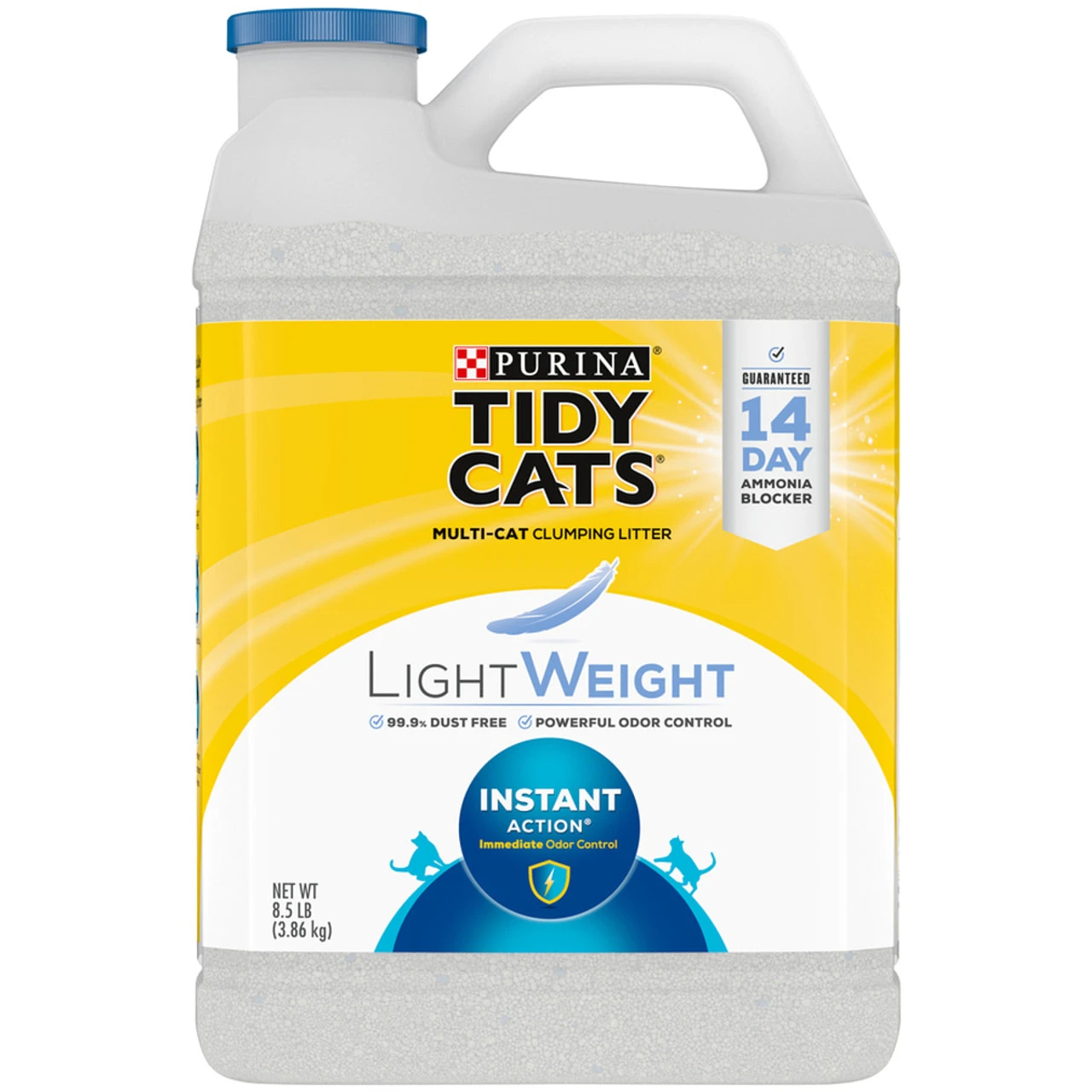 Purina Tidy Cats Light Weight Clumping LightWeight Instant Action- 8.5 Lb 1 Purina Tidy Cats Light Weight Clumping LightWeight Instant Action- 8.5 Lb