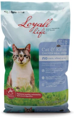 Nutrena Loyall Life Cat & Kitten Chicken Meal Cat Food - 20 Lbs