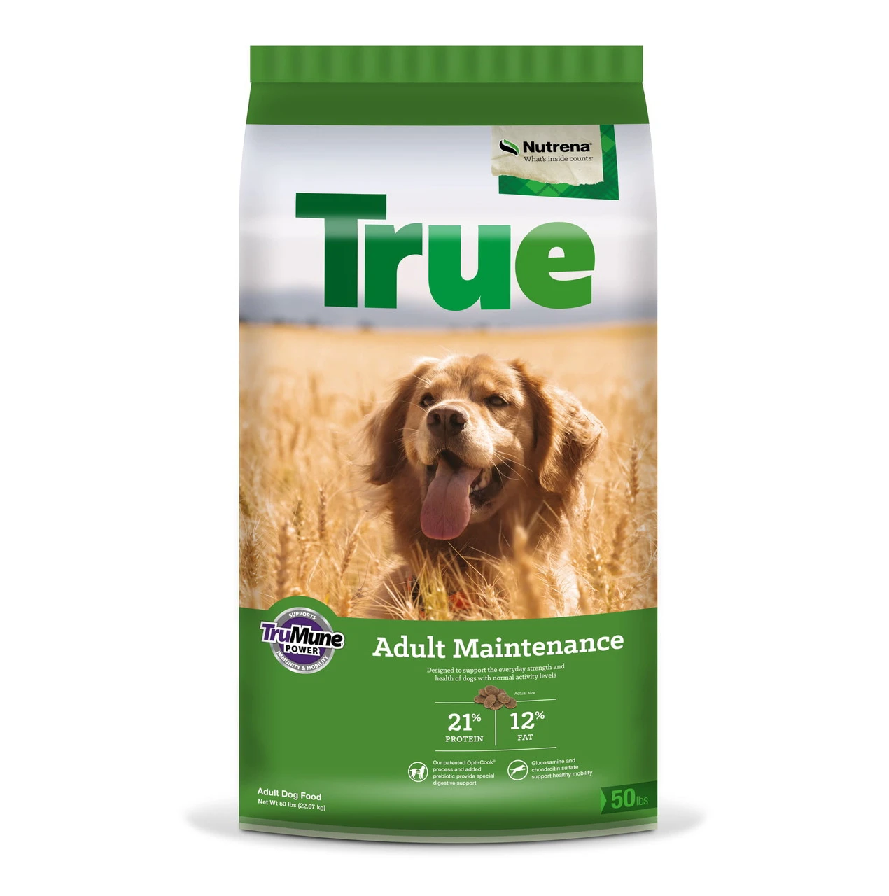 Nutrena True Adult Maintenance Dog Food - 50 Lbs. 1 Nutrena True Adult Maintenance Dog Food - 50 Lbs.