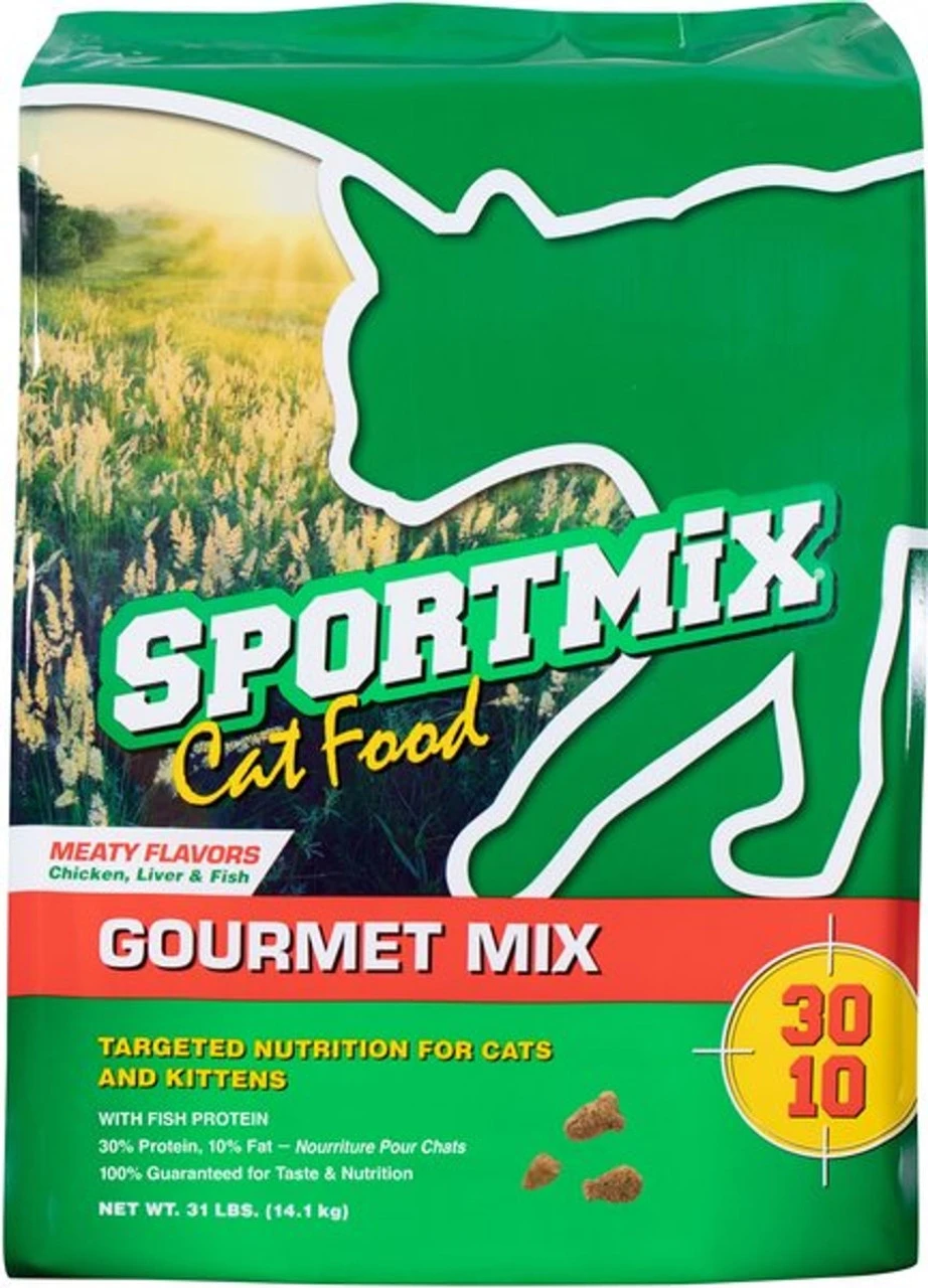 SPORTMiX Gourmet Mix With Chicken, Liver & Fish Flavor Adult 31lb 1 SPORTMiX Gourmet Mix With Chicken, Liver & Fish Flavor Adult 31lb
