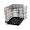 Main St. Pet Large Pet Lodge Double Door Wire Pet Crate- Black