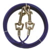 Boss Pet 30' Vinyl Coated Dog Tie-Out With Twin Swivel Snaps