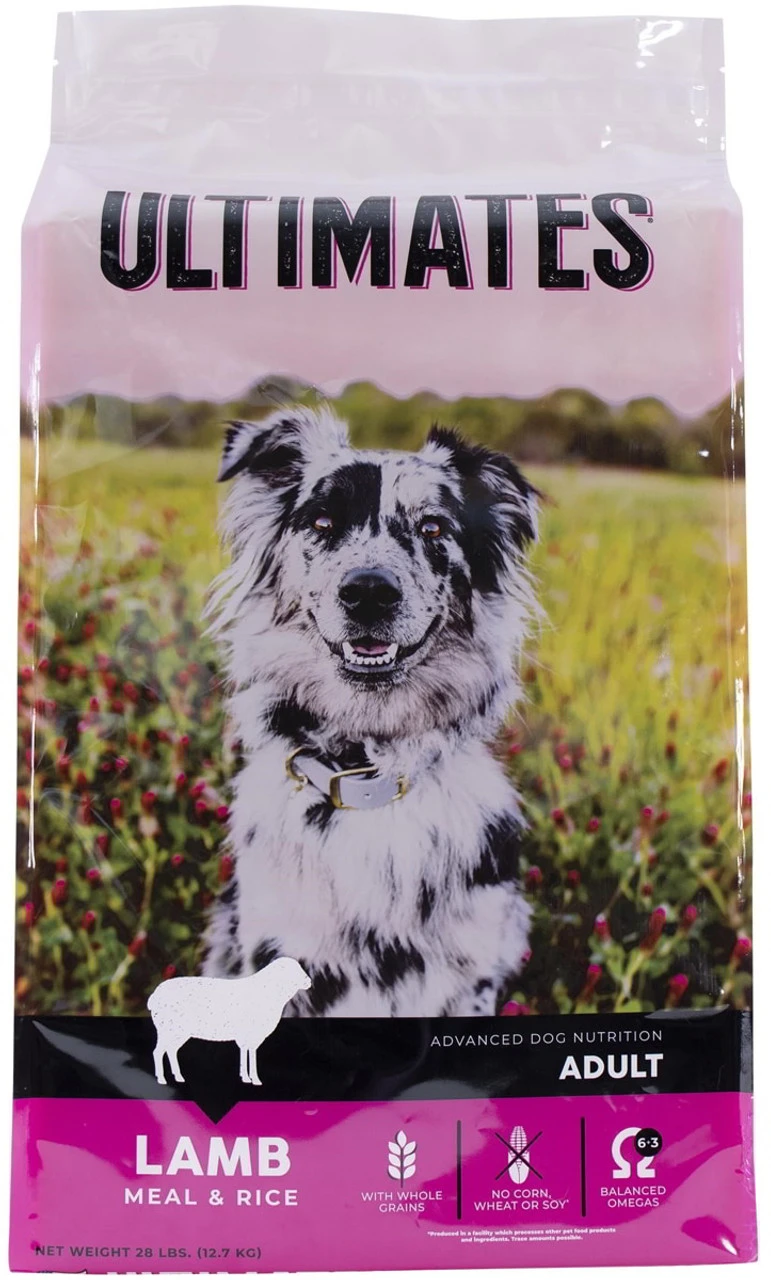 Ultimates Lamb Meal & Brown Rice Dry Dog Food - 28 Lb. 1 Ultimates Lamb Meal & Brown Rice Dry Dog Food - 28 Lb.