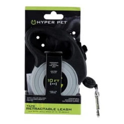Hyper Pet Retractable Dog Leash- Grey