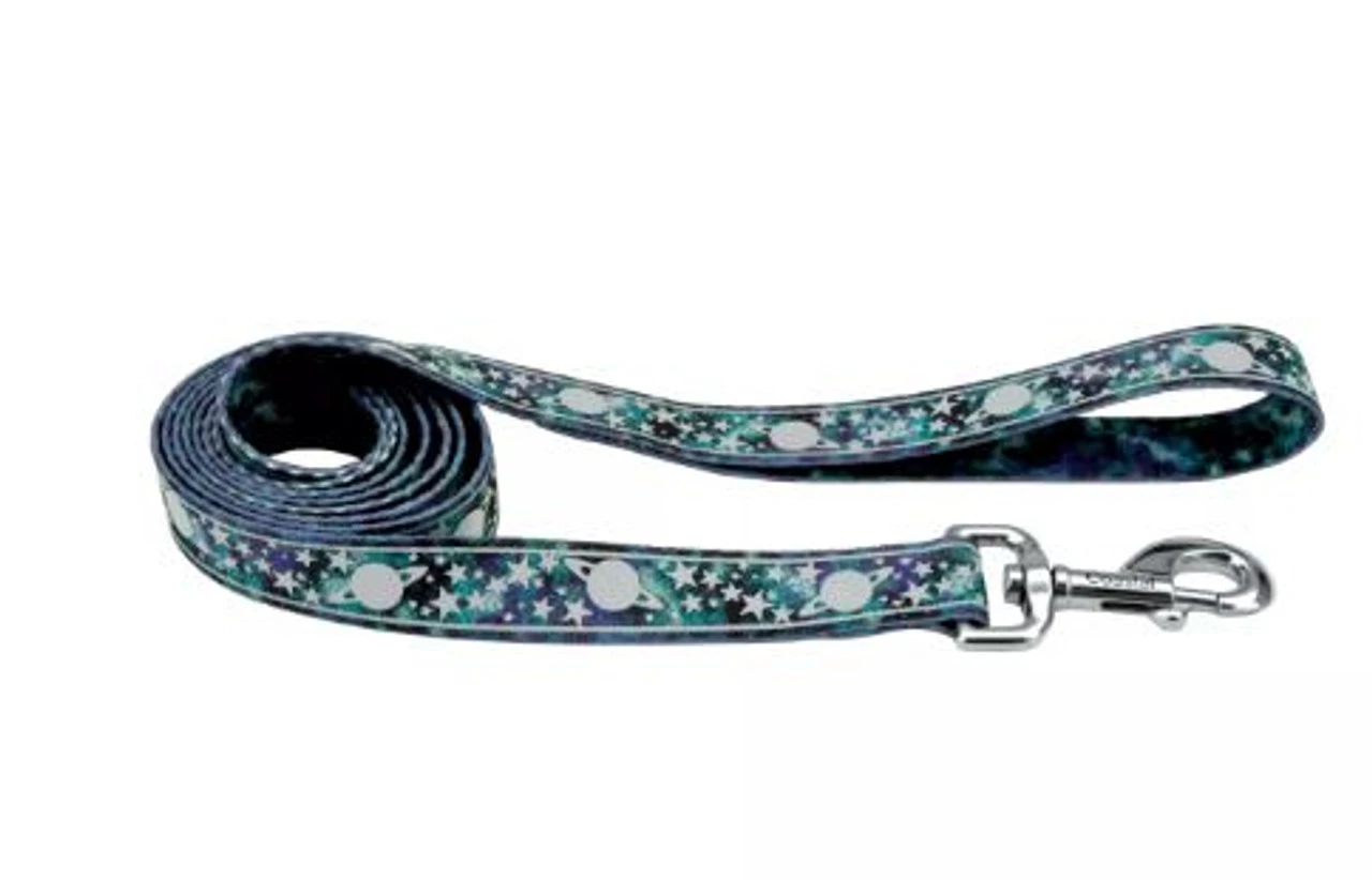 Coastal LazerBrite Patterned Leash Galaxy 1 Coastal LazerBrite Patterned Leash Galaxy